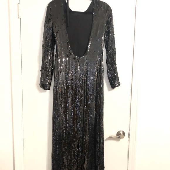 DVF Diane Von Furstenberg Sequin Formal Dress - Picture 2 of 3